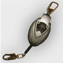 Self-retractable lifeline inertia block for industrial maintenance