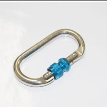 Screw gate karabiner FAS2048