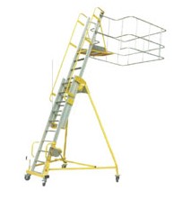 RS300 mobile tank platform for tanker access