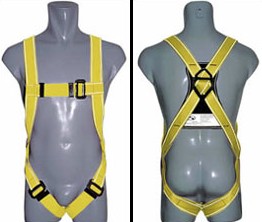 Buffalo full body harness with reflective stripes